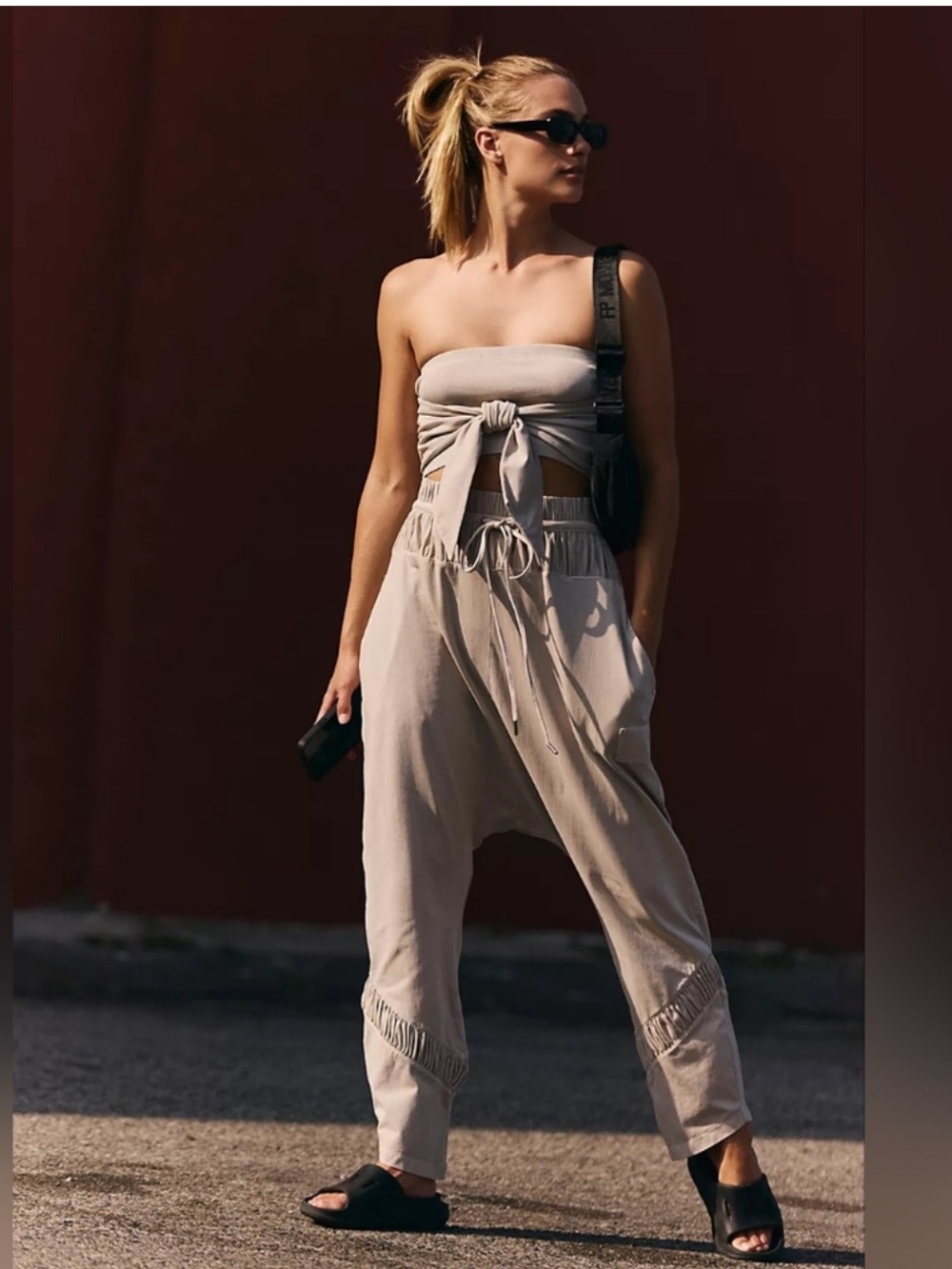 Free People Strapless 2 pc Set
